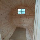 Glamping Tonneau 2.40m en pin � am�nager selon vos besoins