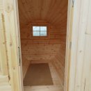 Glamping Tonneau 2.40m en pin