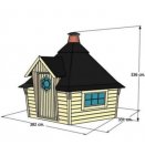 Kota Grill 9m2 kit - hexagonal