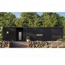 Maison en bois Cube pica massif