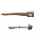 Lot de 2 outils en bois: scie et marteau