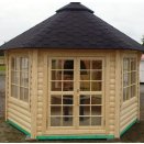 Pavillon de jardin hexagonal