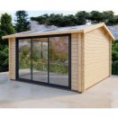 Pergola bois 4x4 avec ou sans baies vitres