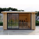 Pergola bois abri de jardin