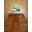 roulotte cowboy 1 sommier double, 2 bancs couchettes, 1 table coulissante
