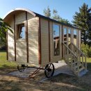 roulotte en kit 11m� �pic�a massif