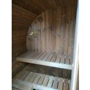 sauna tonneau de terrasse compact