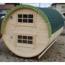 Tonneau habitable 2 fentres arrires ouvrantes