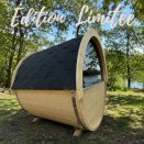 Tonneau Sauna compact pour 2 � 4 personnes