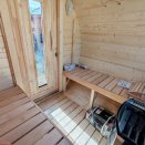 Tonneau Sauna compact pour 2 � 4 personnes