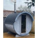 Tonneau sauna coloris au choix
