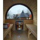 Tonneau sauna chaudire lectrique 6kw comprise