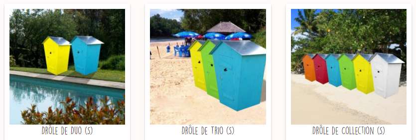 Cabine a la piscine .